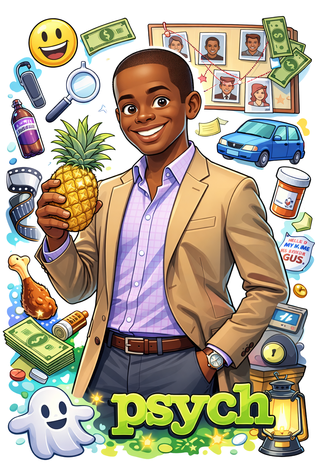 Burton Guster from Psych